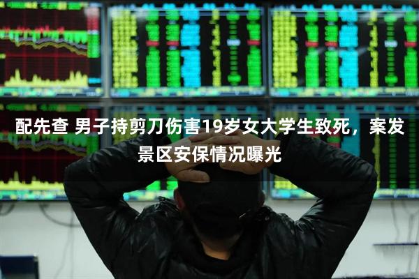 配先查 男子持剪刀伤害19岁女大学生致死，案发景区安保情况曝光