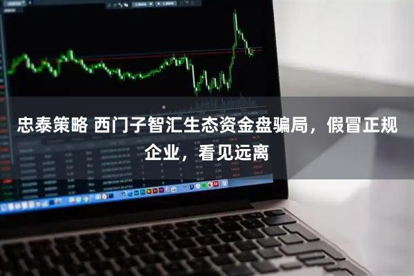 忠泰策略 西门子智汇生态资金盘骗局，假冒正规企业，看见远离